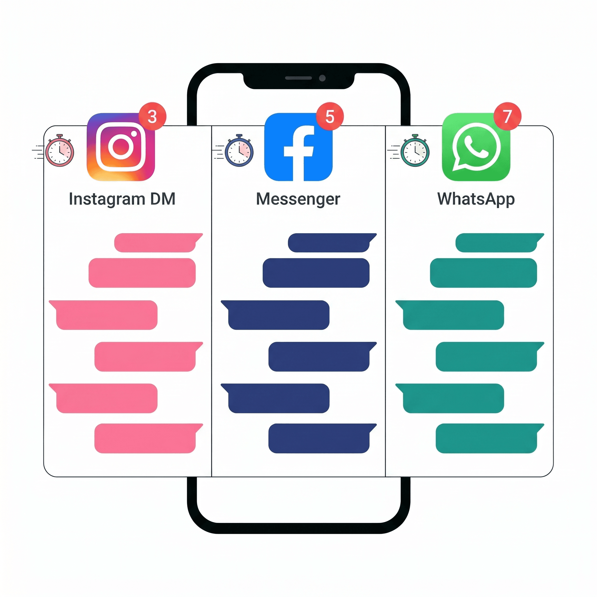 Gérer les DM Instagram et WhatsApp en tant que restaurateur