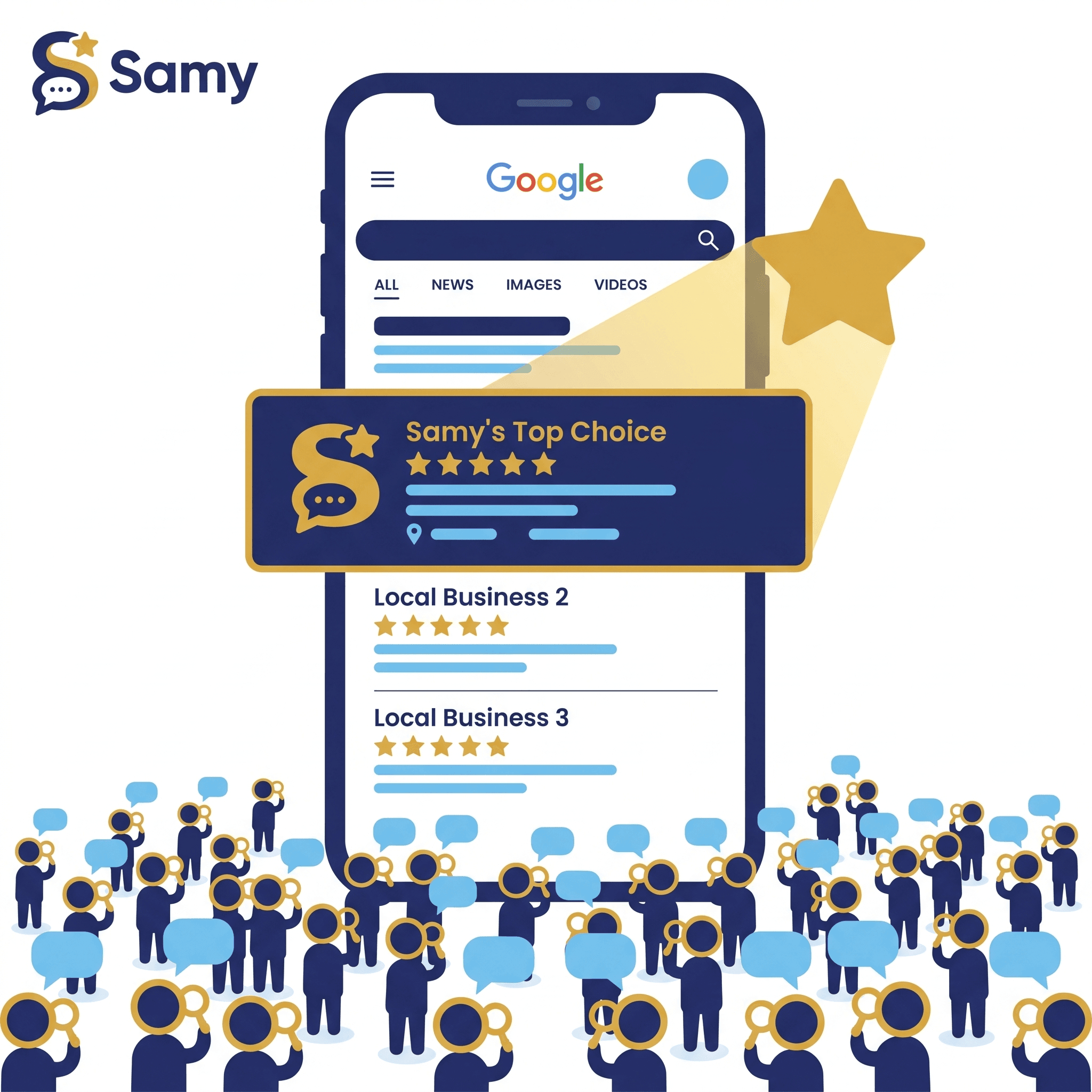 Apparaître dans le Local Pack Google : top 3 résultats